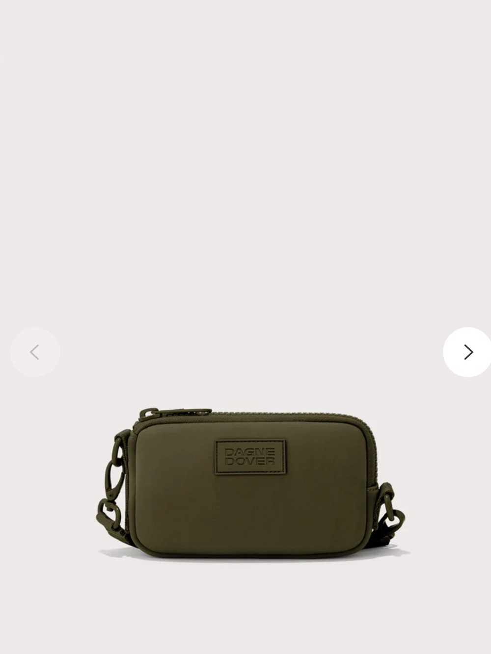 Dagne Dover Olive Green Mini Crossbody - Picture 6 of 11